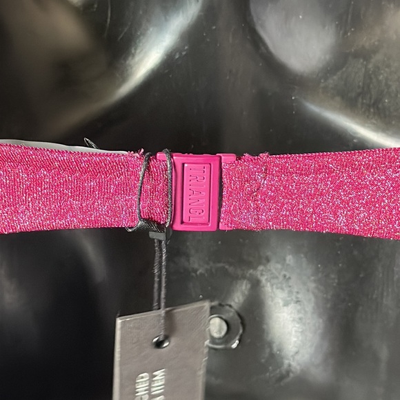 Grape sparkle bra triangl bathing suits top - Picture 9 of 12